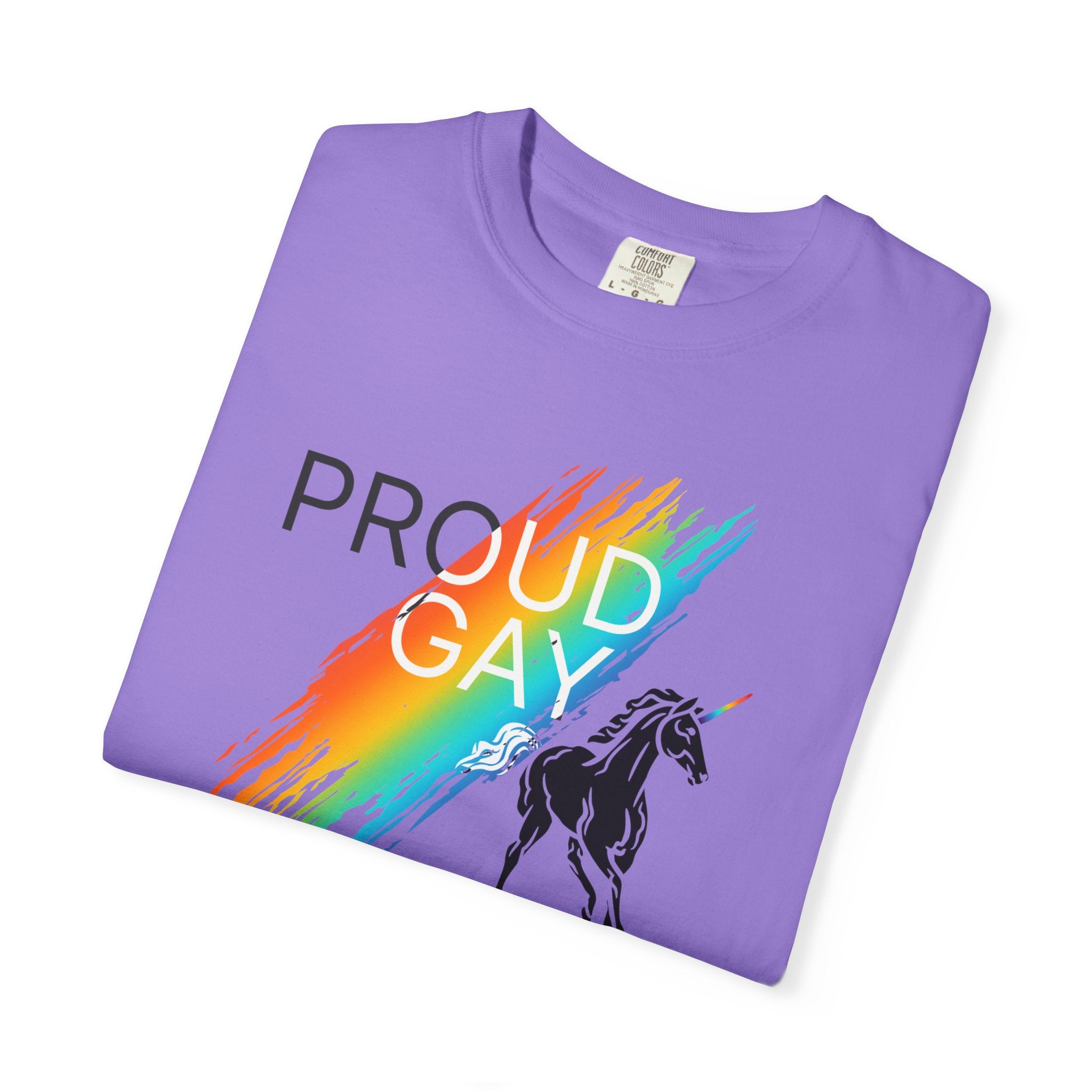 Proud Gay Rainbow Unicorn T-Shirt